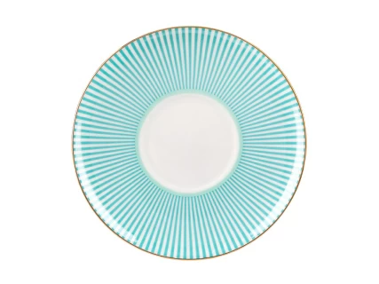 Чашка с блюдцем кофейная 155 мл., форма Волна,  рисунок Геометрия 3 арт. 81.27009.00.1, 