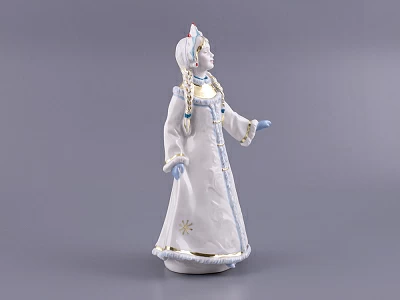 Скульптура Снегурочка-снежинка Девочка Снегурочка арт. 82.39709.00.1