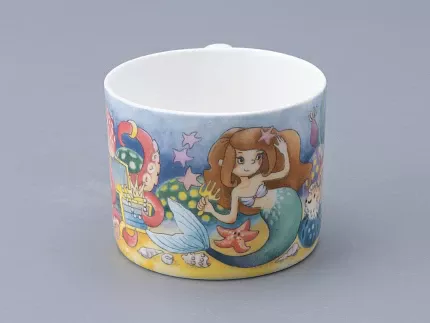 Подарочный набор детский форма Восточная рисунок Русалка, арт 81.33557.00.1