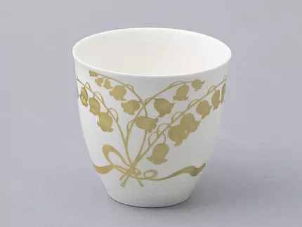 Чашка с блюдцем форма Оливия рисунок Нежный ландыш, арт. 81.31432.00.1