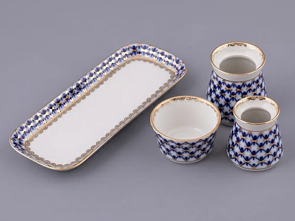 Набор для специй Молодежная Кобальтовая сетка арт. 81.19207.00.1