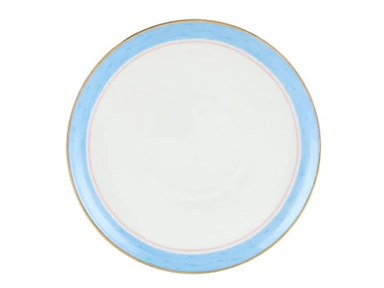 Подарочный набор чашек с блюдцем форма Ландыш рисунок Обруч и Булавы на 2 персоны арт. 81.28504.00.1, 