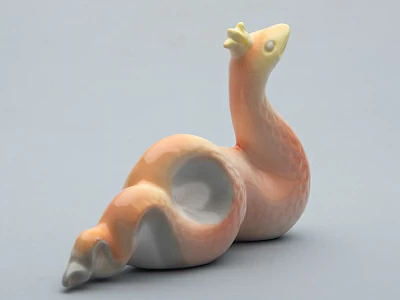 Скульптура форма Королева змей Рыжая, арт 82.74497.00.1