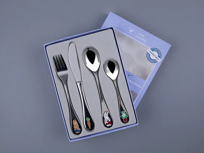 Подарочный набор Столовые приборы Дружная семейка, арт 14.12016.01, 