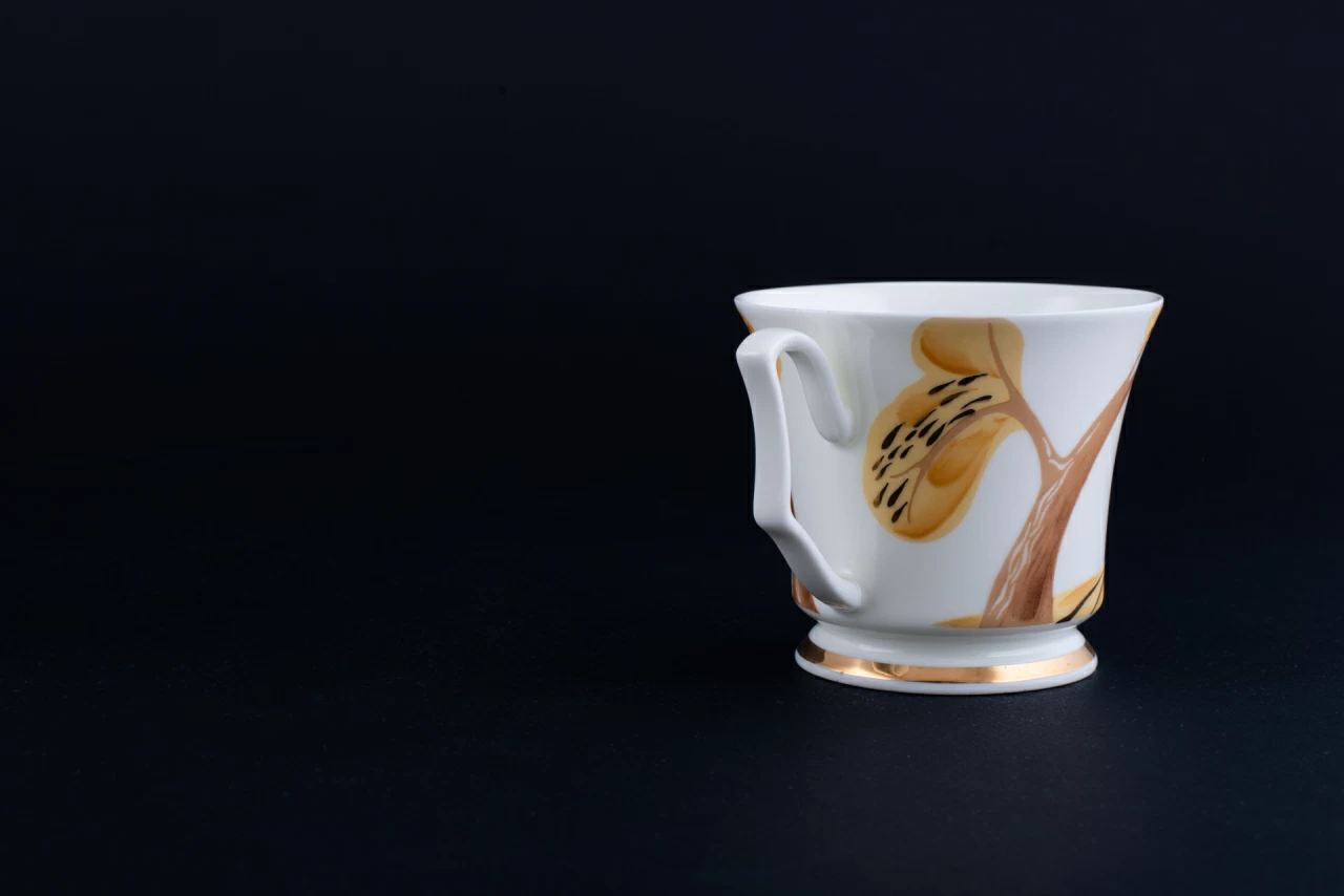 Сервиз кофейный Воспоминание о Петродворце на форме Юлия, арт 61.20969.00.1,  Сервиз кофейный Воспоминание о Петродворце на форме Юлия, арт 61.20969.00.1,