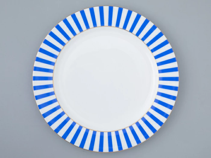 Тарелка плоская 200 мм, форма Стандартная, рисунок Да и нет Лазурный, арт. 80.46526.00.1, 