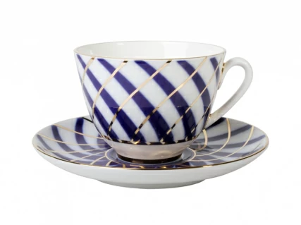 Чашка с блюдцем чайная 250 мл форма Весенняя рисунок Тодес арт. 81.14748.00.1, 