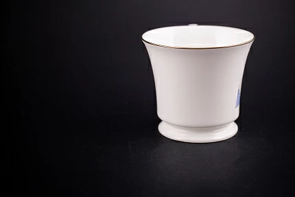 Чашка с блюдцем кофейная, рисунок Конфета Слива, форма Юлия, арт 61.21055.00.1