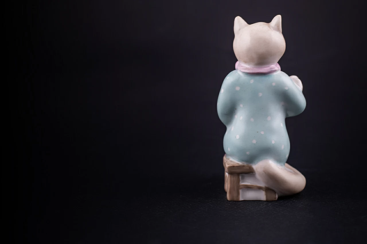 Скульптура Кошка-нянька, рисунок Колыбельная, арт 62.21783.00.1, 