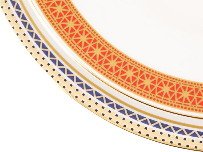 Тарелка мелкая 180 мм форма Гладкая рисунок Русский стиль, арт. 80.98814.00.1, 