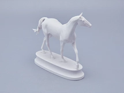 Скульптура в подарочной упаковке, форма Конь Ахалтекинский, рисунок Белый, арт. 81.18627.00.1