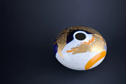 Ваза Дракон, на форме Магнолия, арт 60.14285.00.1 Ваза Дракон, на форме Магнолия, арт 60.14285.00.1