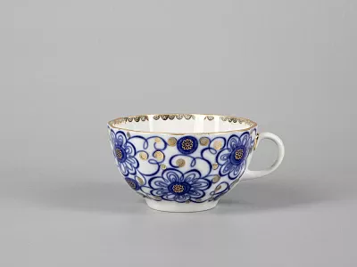 Трехпредметный комплект чайный форма Тюльпан рисунок Вьюнок 250 мл арт. 81.11210.00.1