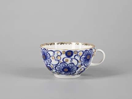 Трехпредметный комплект чайный форма Тюльпан рисунок Вьюнок 250 мл арт. 81.11210.00.1