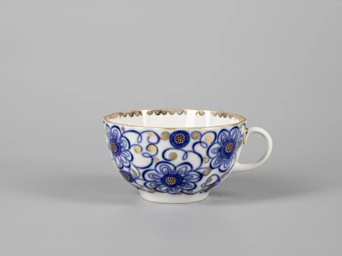 Трехпредметный комплект чайный форма Тюльпан рисунок Вьюнок 250 мл арт. 81.11210.00.1, 