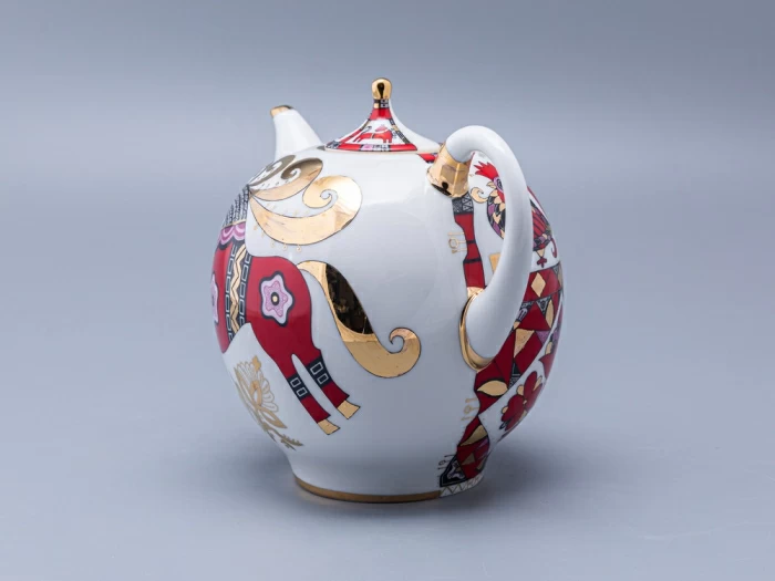 Чайник доливной Новгородский Красный конь 2450 мл арт. 80.00765.00.1, 