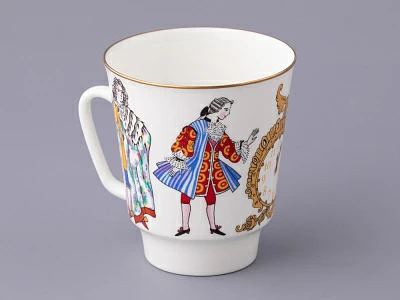 Трехпредметный комплект форма Майская рисунок Золушка арт. 81.25406.00.1