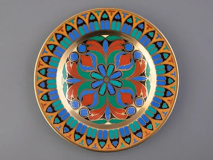 Тарелка декоративная 270 мм Европейская, в подарочной упаковке, рисунок Готическая 10 арт. 81.25590.00.1 Тарелка декоративная 270 мм Европейская, в подарочной упаковке, рисунок Готическая 10 арт. 81.25590.00.1