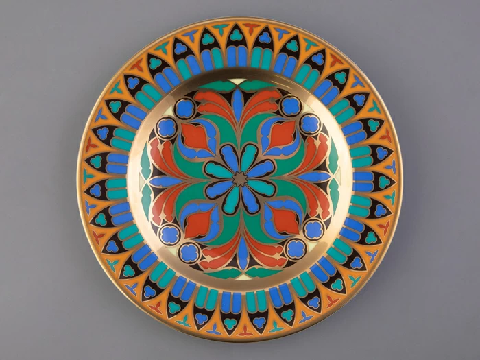 Тарелка декоративная 270 мм Европейская, в подарочной упаковке, рисунок Готическая 10 арт. 81.25590.00.1, 