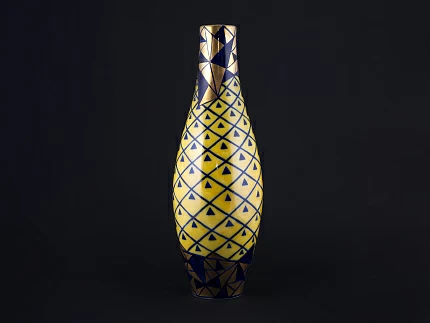 Ваза Ананасовый излом на форме  Высокая арт 60.14697.00.1