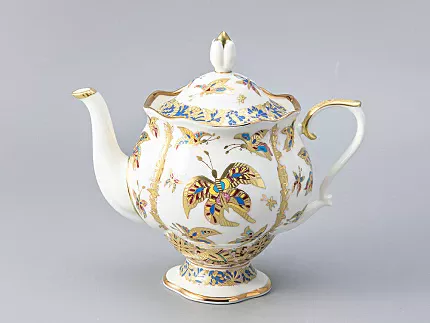 Сервиз кофейный форма Наташа рисунок Фантастические бабочки, 6 персон 20 предметов, арт. 81.20931.00.1