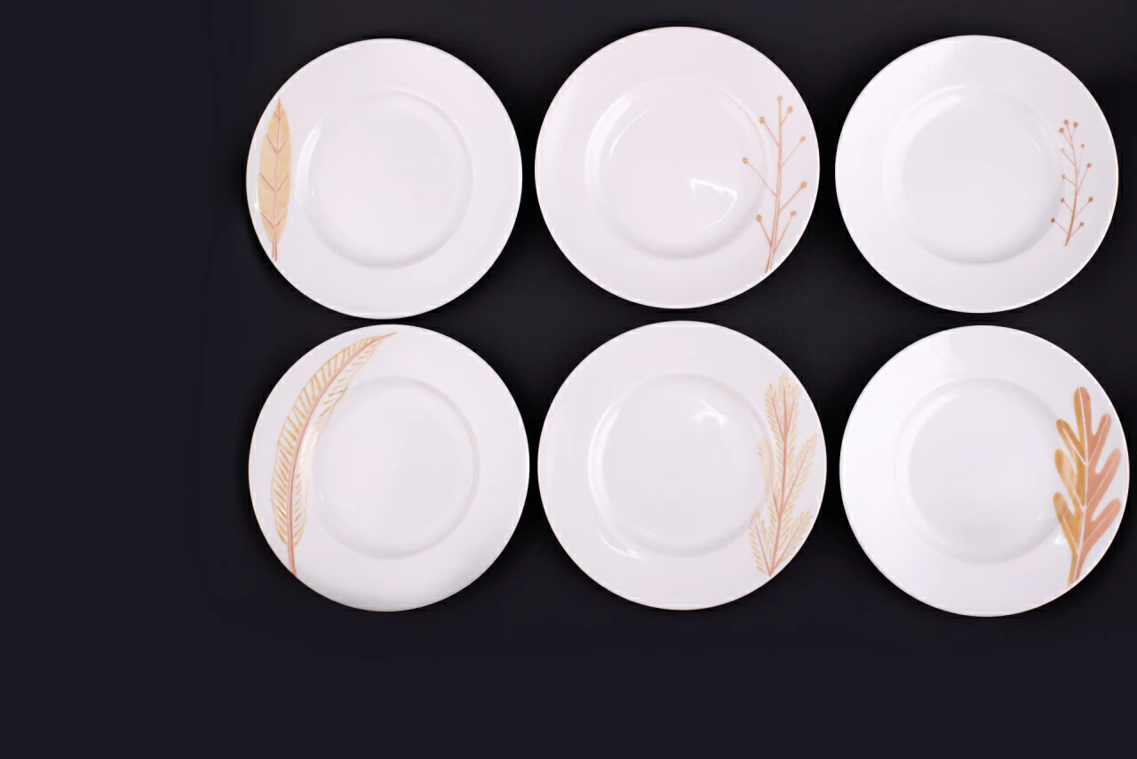 Сервиз чайный форма Молодежная, рисунок Сентябрь на 6 персон 20 предметов, арт 61.21023.00.1,  Сервиз чайный форма Молодежная, рисунок Сентябрь на 6 персон 20 предметов, арт 61.21023.00.1,