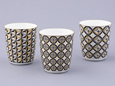 Подарочный набор стаканов форма Цилиндрический, рисунок Elegant Prizma, арт. 81.31736.00.1