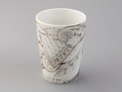 Бокал с блюдцем в подарочной упаковке, форма Гранд, рисунок Маршалы победы Василевский А.В., арт. 81.33242.00.1 Бокал с блюдцем в подарочной упаковке, форма Гранд, рисунок Маршалы победы Василевский А.В., арт. 81.33242.00.1