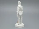 Скульптура Рядовой армейского полка эпохи Николая II, в подарочной упаковке, рисунок Белый бисквит, арт 81.33424.00.1, 