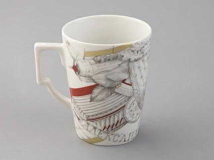 Бокал с блюдцем в подарочной упаковке, форма Гранд, рисунок Маршалы победы Василевский А.В., арт. 81.33242.00.1 Бокал с блюдцем в подарочной упаковке, форма Гранд, рисунок Маршалы победы Василевский А.В., арт. 81.33242.00.1