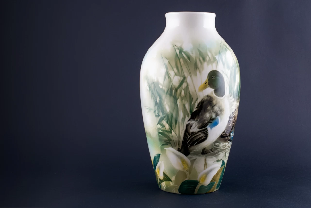 Ваза Полдень на форме Ламповая, арт 80.36220.00.1, 