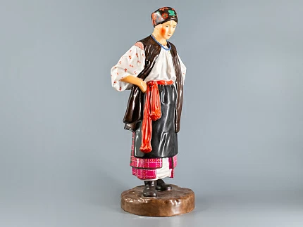 Скульптура Народности России Малороссиянка арт. 82.69842.00.1