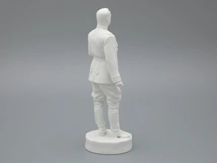 Скульптура Маршал Жуков Г.К., в подарочной упаковке, Белый бисквит, арт. 81.33453.00.1, 