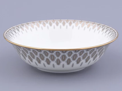 Салатник 190 мм форма Премиум рисунок Саламандра Грей арт 80.44704.00.1, 