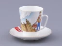 Чашка с блюдцем форма Майская рисунок Университет, арт. 81.32624.00.1, Чашка с блюдцем форма Майская рисунок Университет, арт. 81.32624.00.1,