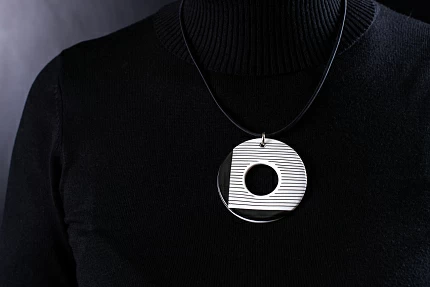 Подвеска Кольцо, рисунок Time, арт 60.15840.00.1