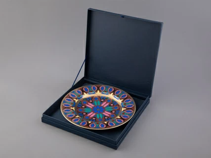 Тарелка декоративная 270 мм Европейская, в подарочной упаковке, рисунок Готическая 11 арт. 81.25631.00.1, 