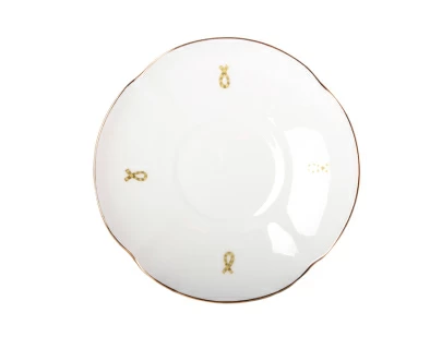 Чашка с блюдцем чайная 220 мл форма Наташа рисунок Петельки арт. 81.15077.00.1, 