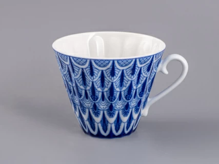 Чашка с блюдцем чайная форма Лучистая рисунок Ажур, арт. 81.28662.00.1, 