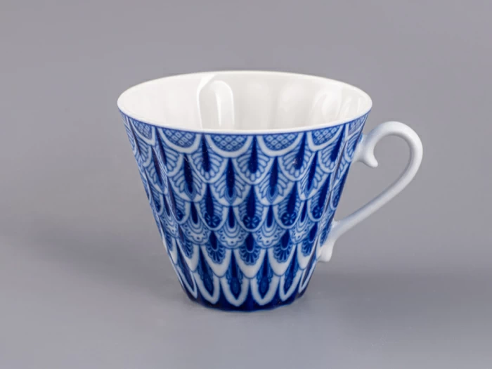 Чашка с блюдцем чайная форма Лучистая рисунок Ажур, арт. 81.28662.00.1, 