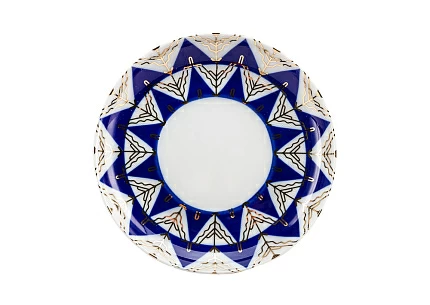 Бокал с блюдцем форма Ленинградский рисунок Калевала, арт. 81.27207.00.1