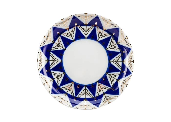 Бокал с блюдцем форма Ленинградский рисунок Калевала, арт. 81.27207.00.1, 