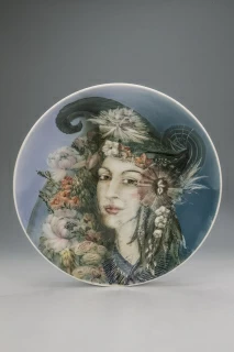 Блюдо декоративное 450 Круглая Лето. Alisan. Из серии Времена года арт. 40.00751.00.1, 