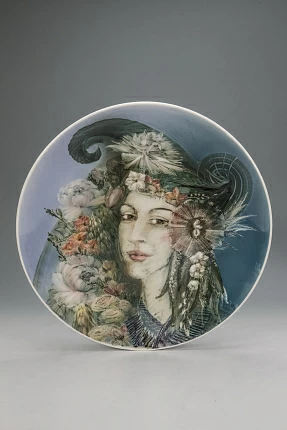 Блюдо декоративное 450 Круглая Лето. Alisan. Из серии Времена года арт. 40.00751.00.1