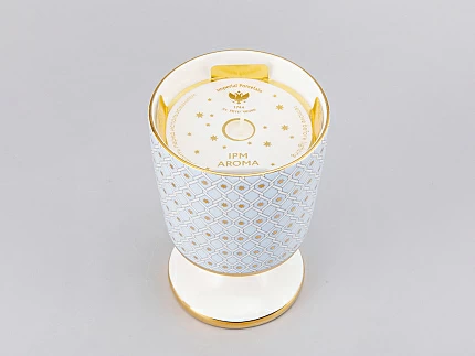 Подарочный Набор Свеча ароматическая рисунок Азур 2 аромат Ванильная дымка, арт. 81.30075.00.1