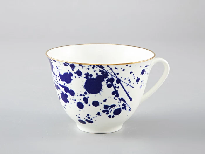 Чашка с блюдцем чайная форма Весенняя рисунок Splash арт. 81.29650.00.1, 