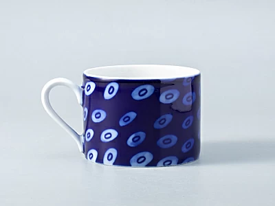 Чашка с блюдцем форма Соло рисунок Реки России. Амур арт. 81.28754.00.1