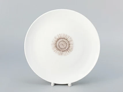 Тарелка 250 мм форма Восточная рисунок Aloha Bungalow, арт. 80.40069.00.1, 