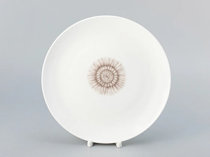 Тарелка 250 мм форма Восточная рисунок Aloha Bungalow, арт. 80.40069.00.1, 