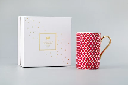 Подарочный набор 400 мл форма Идиллия рисунок "Скарлетт" 2 арт. 81.30117.00.1